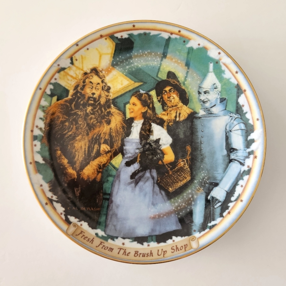 Bradford Exchange Wizard of Oz Decorative Plate / Wicked Film